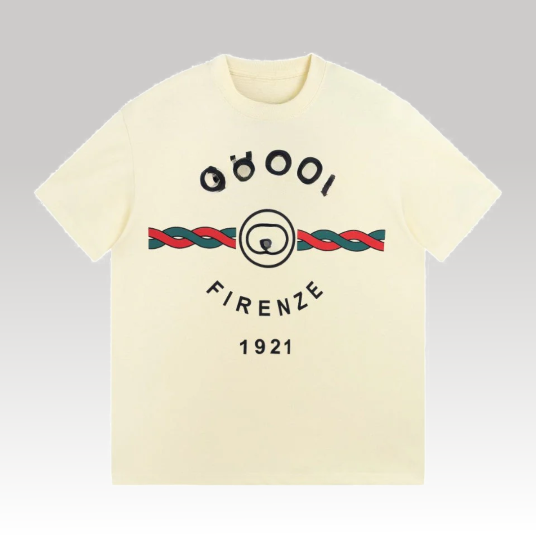 Jersey Firenze 1961 Cream Tee