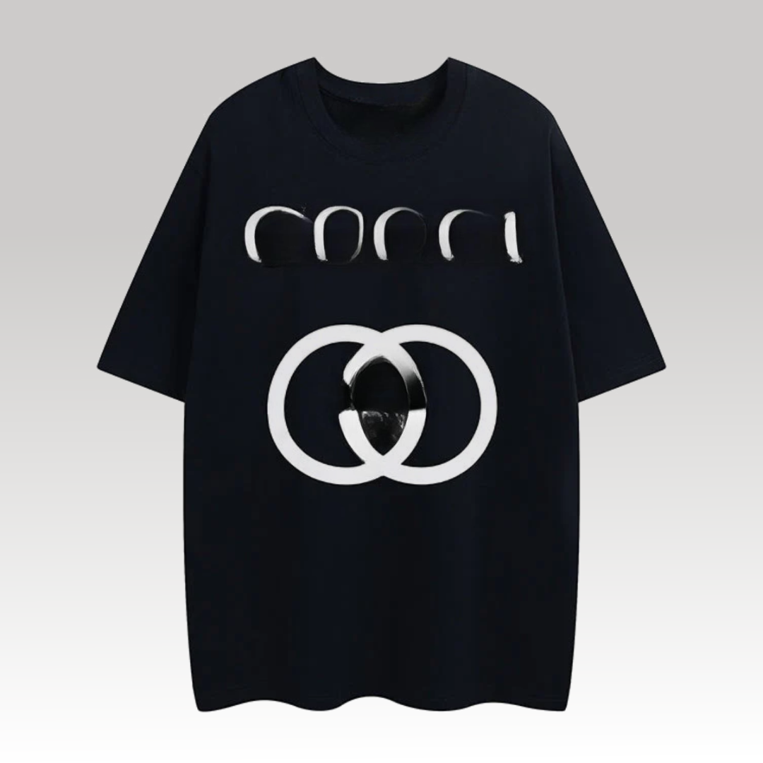 Oversized Jersey Tee Black