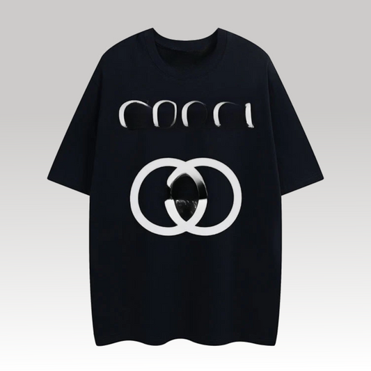 Oversized Jersey Tee Black
