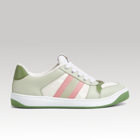 Screener Sneaker Green & Pink