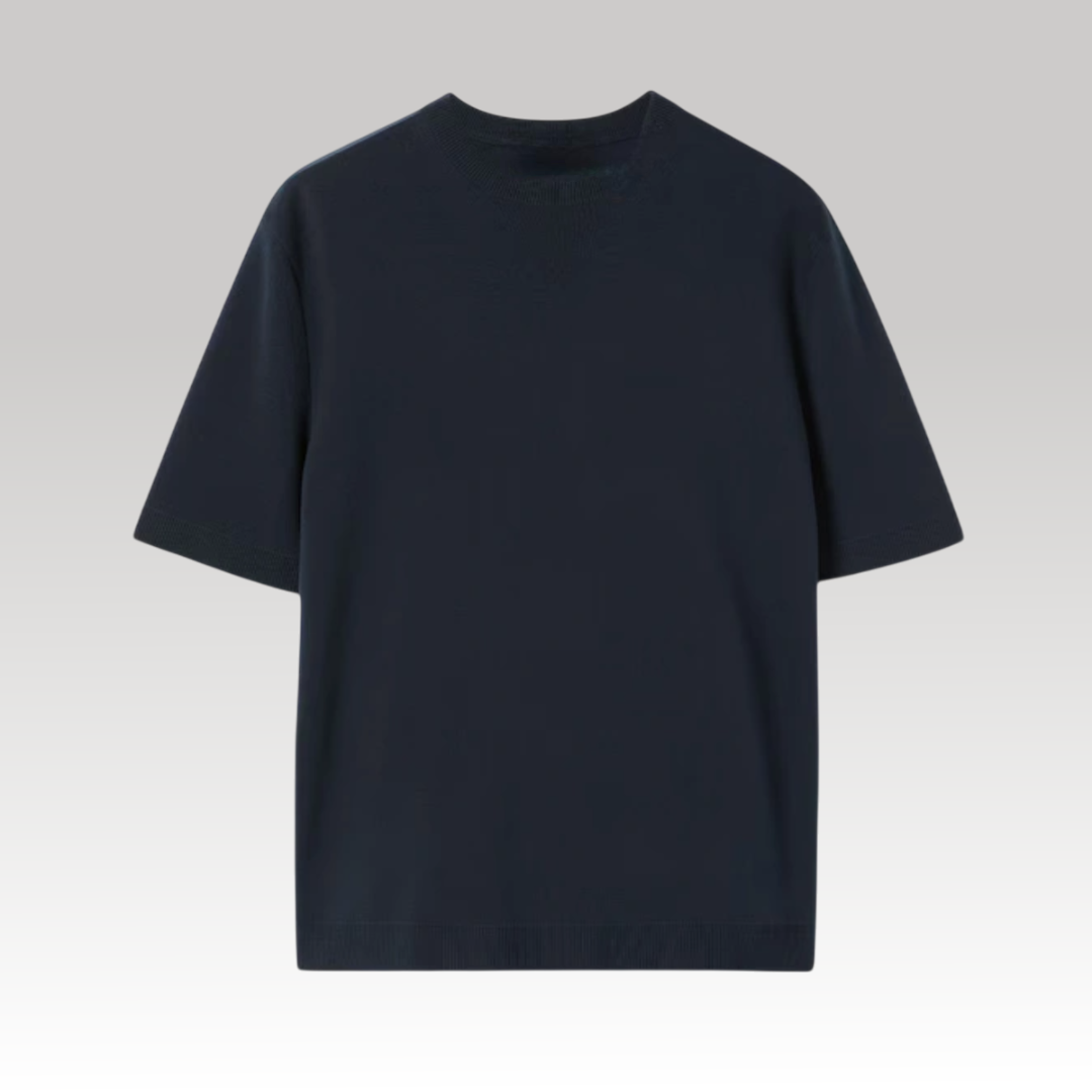 Silk Cotton T-shirt With Gucci Intarsia