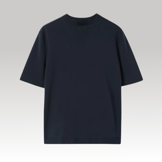 Silk Cotton T-shirt With Gucci Intarsia