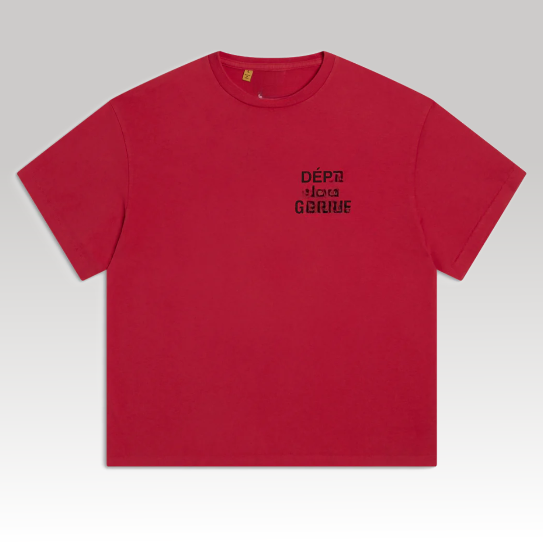 French Tee Red