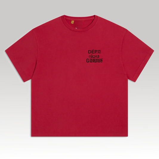 French Tee Red