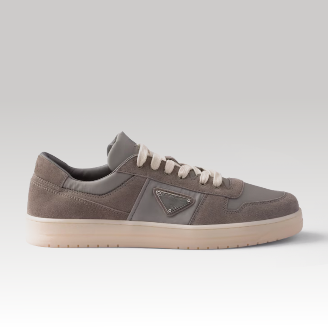 Downtown Re-Nylon & Suede Sneakers