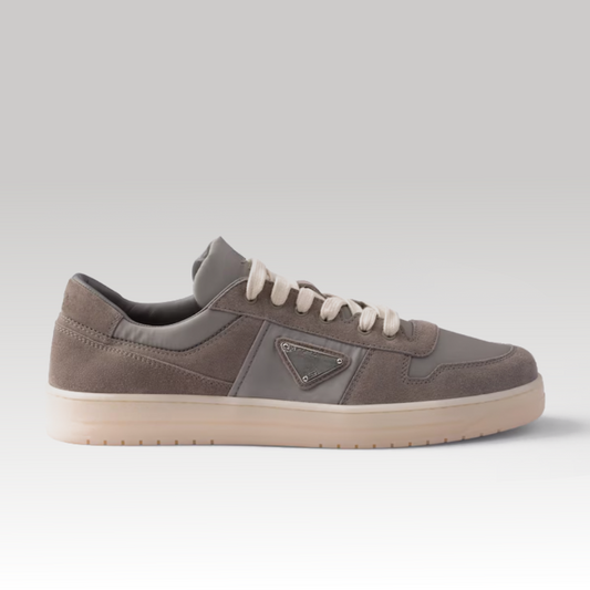 Downtown Re-Nylon & Suede Sneakers