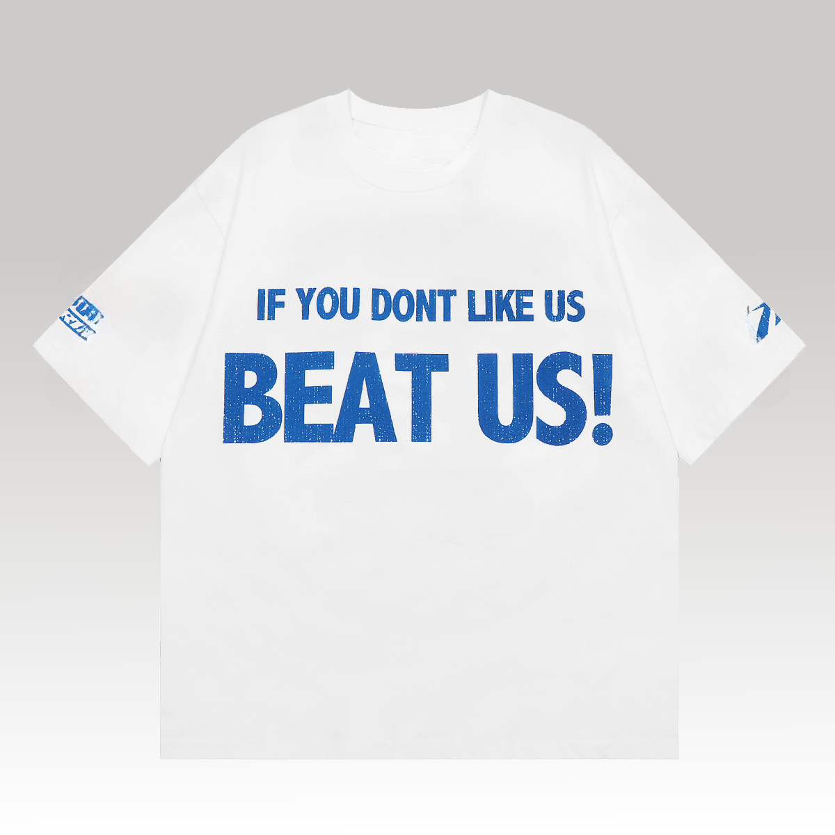 Beat Us Tee White