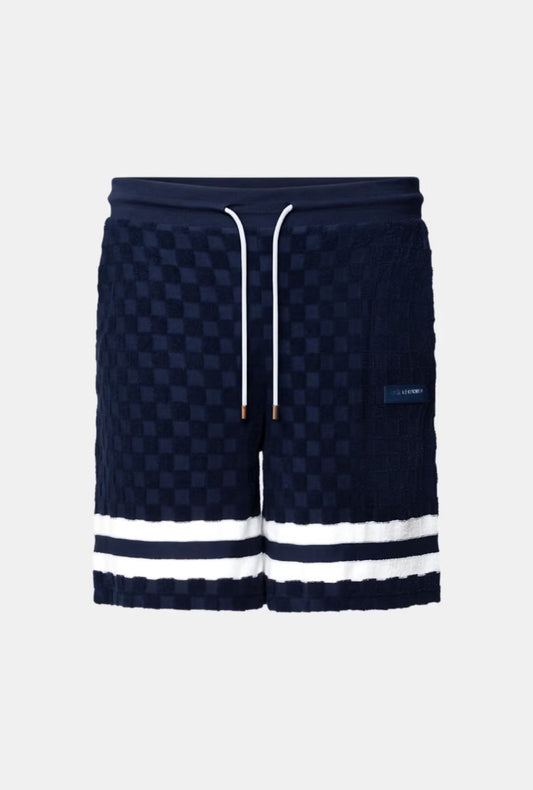 Damier Terry Tennis Shorts