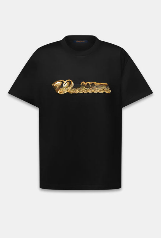 Embroidered Signature Tee