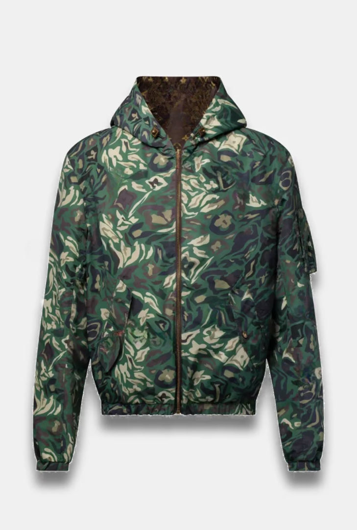 Reversible Monogr. Windbreaker