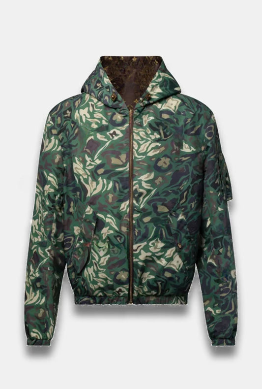 Reversible Monogr. Windbreaker