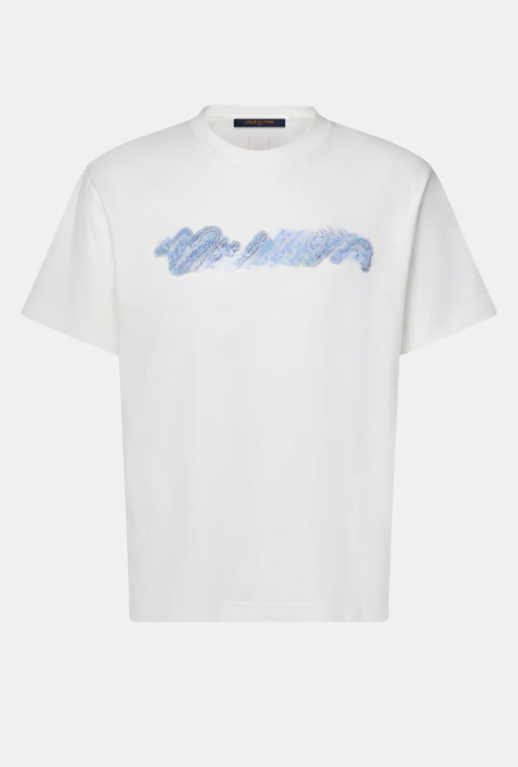 With Denim Signature Tee