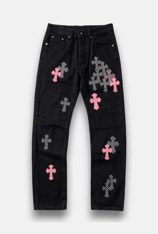 Cross Patch Jeans