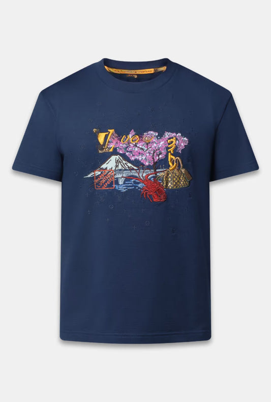 x Nigo Embroidered Tee
