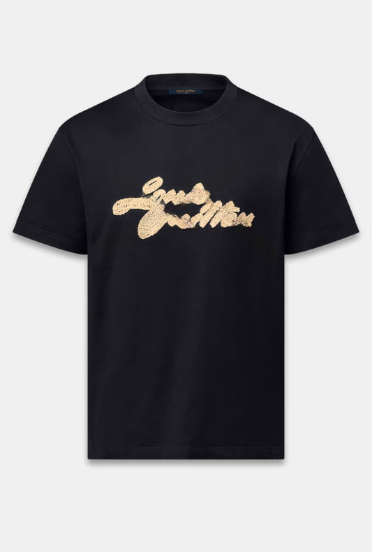 Embroidered Signature Tee