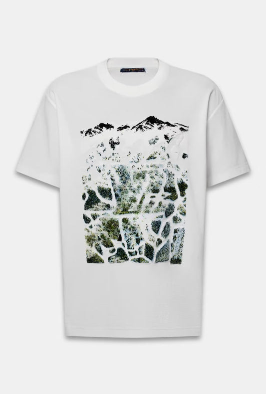 Velvet Jacquard Tee