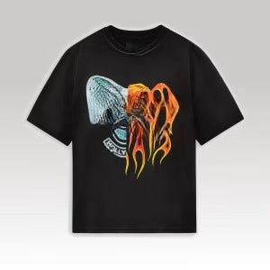 Spliced Oversized Tee