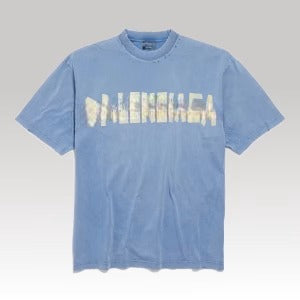 Tape Type T-shirt Medium Fit Blue