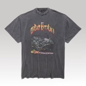 Tbilisi T-shirt Oversized in Black