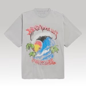 Vintage Surfer Oversized Tee