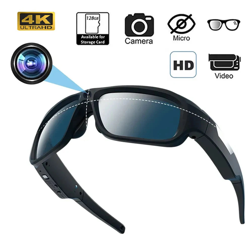 FocusGo 4K Glasses 📸 Dark and Clear Lenses +FREE CASE