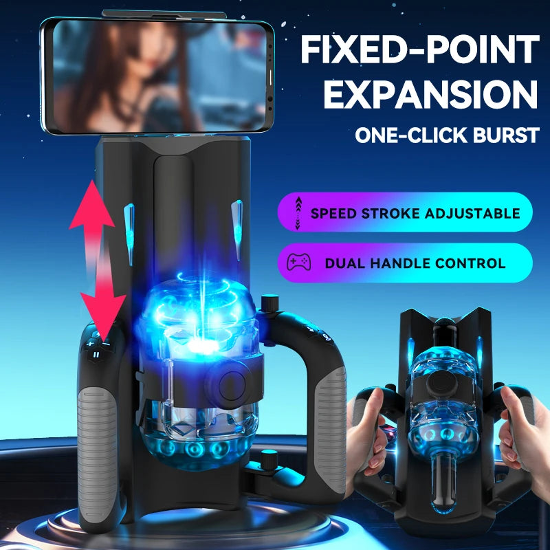 Copa Automática Deluxe – Control Total + Soporte Móvil